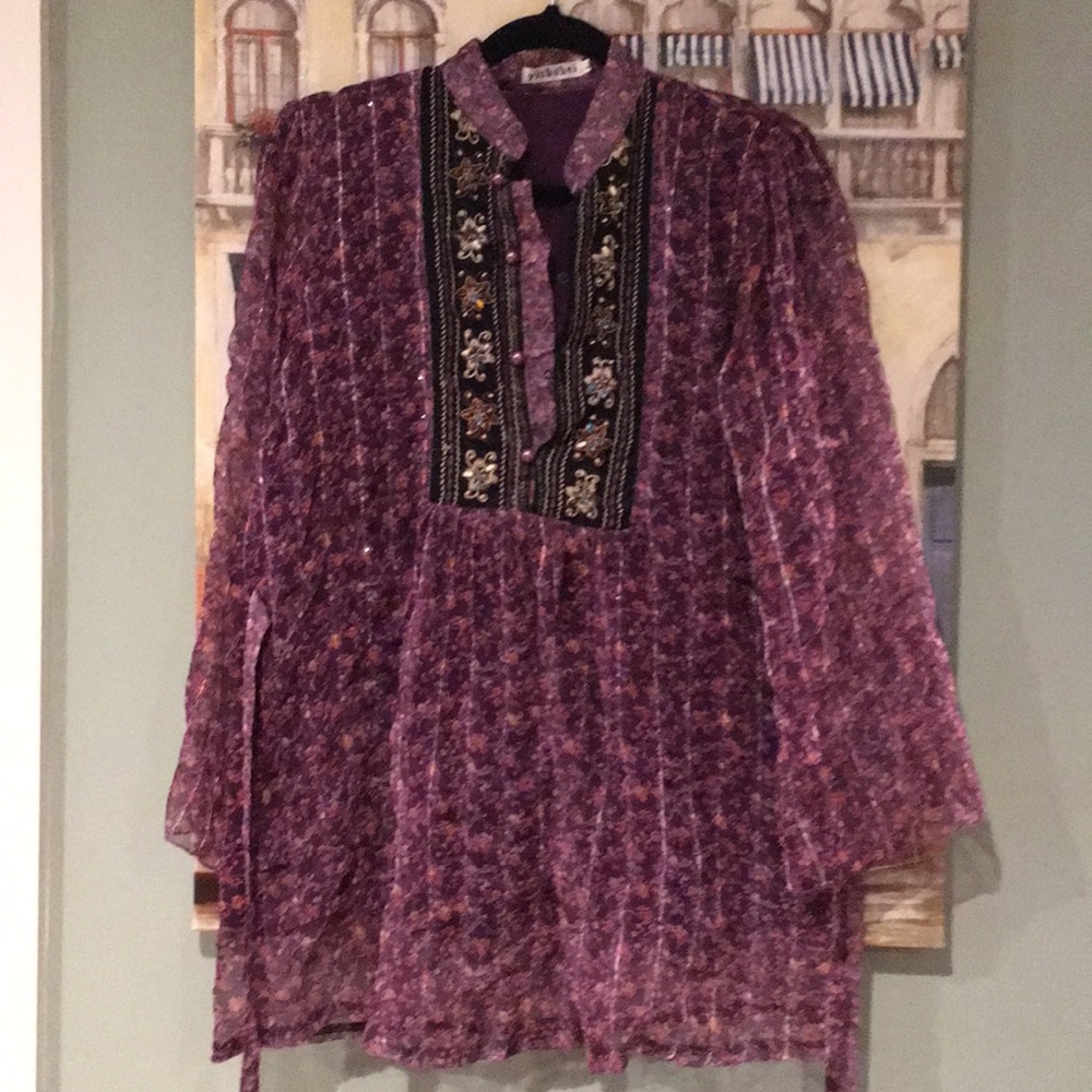 Yoshabei Printed Blouse
